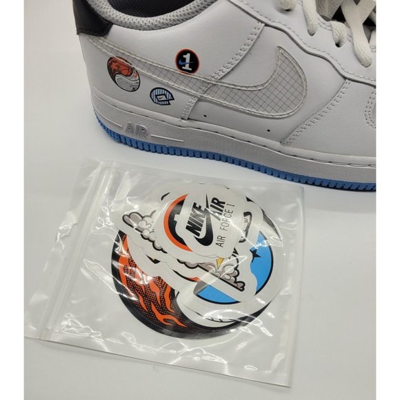 Nike Air Force 1 LV8 GS 'Happy Hoops' DM8088-100 - Picture 10 of 13